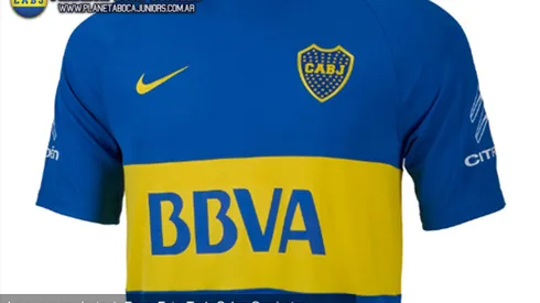Más fotos de la nueva camiseta de Boca
