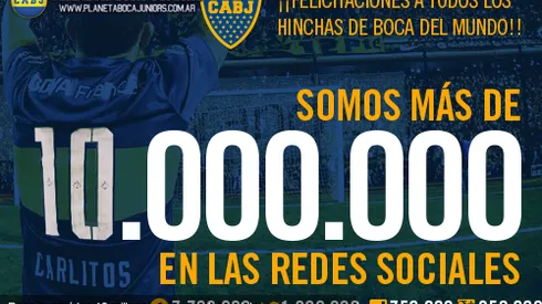 Boca, también campeón en las redes sociales