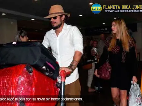 Osvaldo llegó a la Argentina