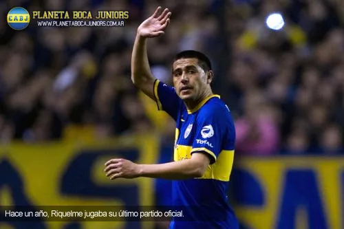 riquelme ultimo boca