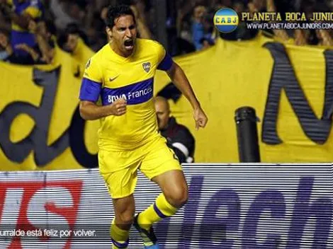 Insaurralde: "Contento de volver a Boca"