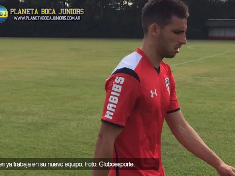 Calleri ya se entrena con Sao Paulo