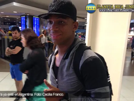 Fabra ya llegó a Argentina