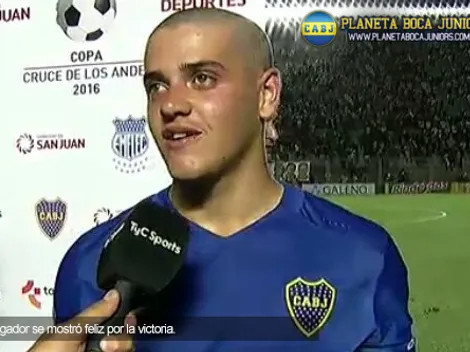 Messidoro: "Uno sueña con debutar y hacer un gol"