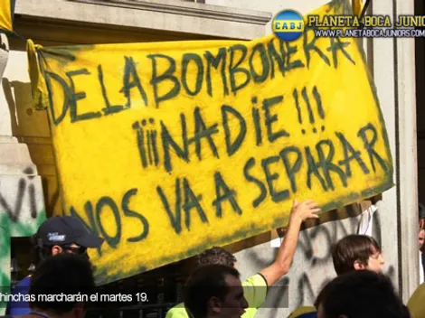 Nueva movilización por La Bombonera