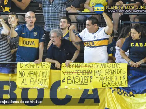 "A ver si se dan cuenta que el básquet no se toca"