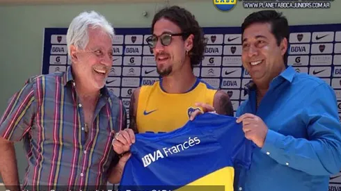 Osvaldo fue presentado