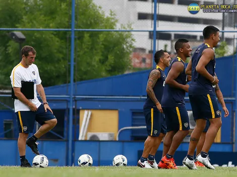 Boca se entrenó de cara al debut de la Copa