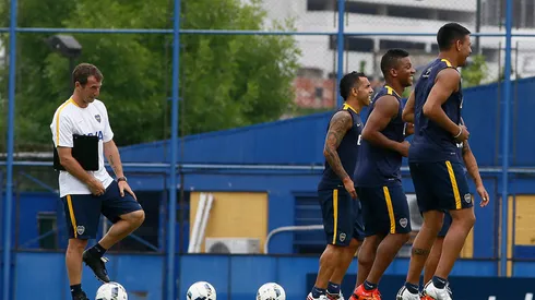 Boca se entrenó de cara al debut de la Copa
