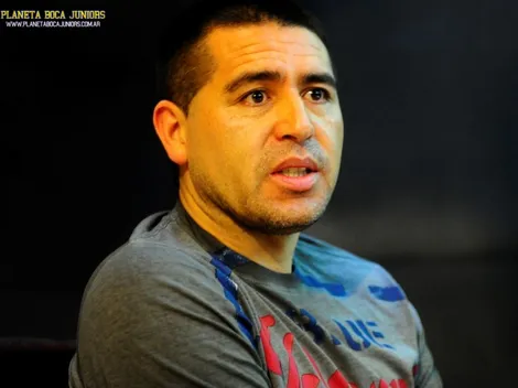 Riquelme: "El domingo hay que apoyar a Boca"