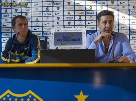 Angelici: "Mas allá del resultado de hoy, Arruabarrena va a seguir siendo DT"