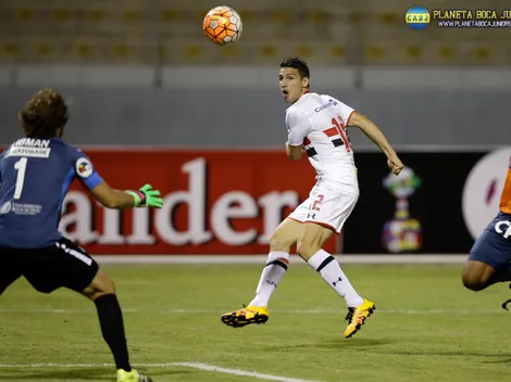 Calleri marcó en su debut
