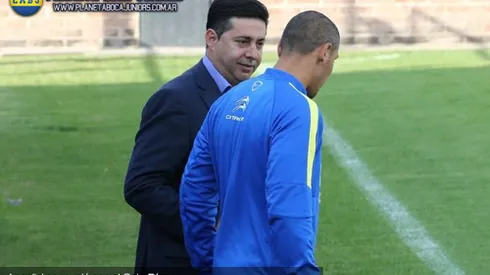 Reunión entre Angelici y el Cata Díaz: sigue como capitán