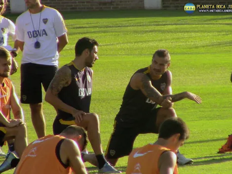 Insaurralde se sumó a los entrenamientos