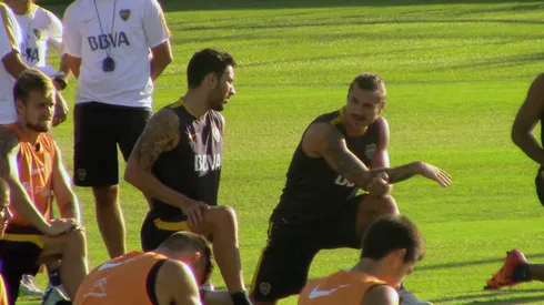 Insaurralde se sumó a los entrenamientos