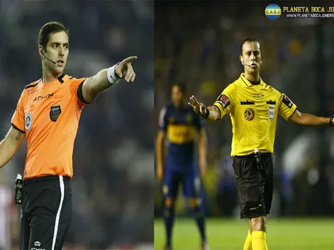 Los árbitros que dirigirán los próximos partidos de Boca