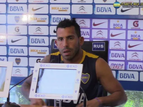 Tevez: "Son normales los gritos de Guillermo"
