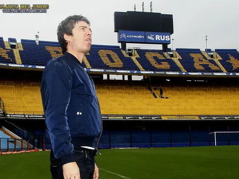 Noel Gallagher visitó La Bombonera