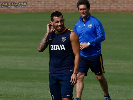 Tevez: "Estoy jugando con un esguince de rodilla"