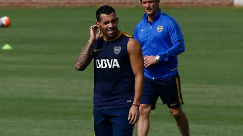 Tevez: "Estoy jugando con un esguince de rodilla"
