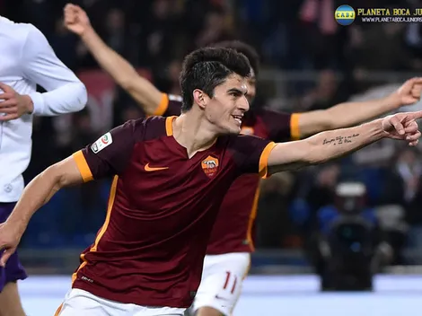 Perotti marcó para la Roma