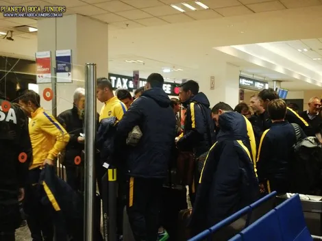 Boca ya está en Paraguay