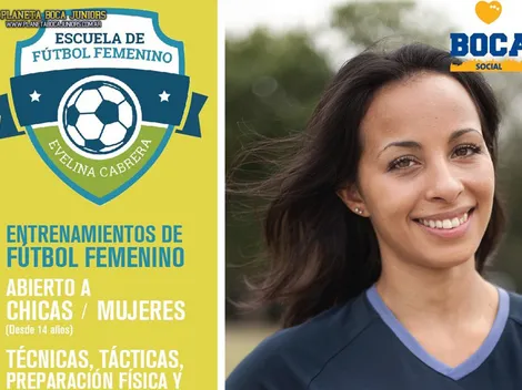 Nueva Escuela de Fútbol Femenino en Boca