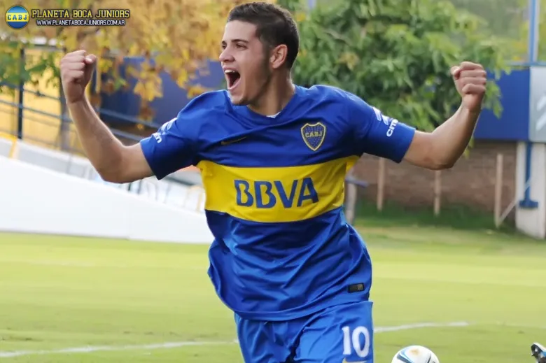 Messidoro anotó dos goles. Foto: Prensa C.A.B.J.