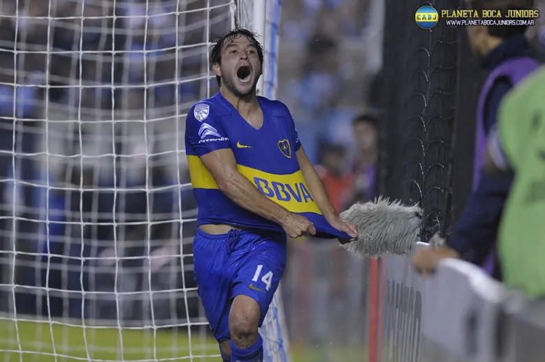 El grito de gol de Lodeiro.