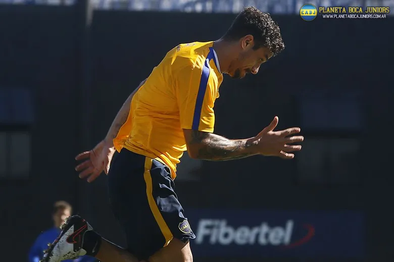 Osvaldo espera pronto volver a entrenar con normalidad. Foto: Prensa C.A.B.J.