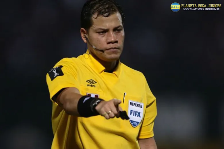 El peruano Carrillo, el árbitro para el jueves.