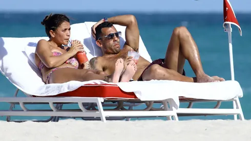 Tevez descansa en Miami