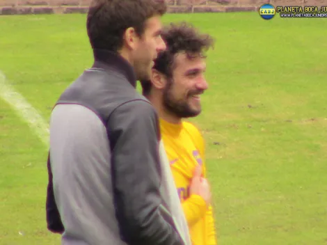 Del Potro pasó a visitar a Osvaldo