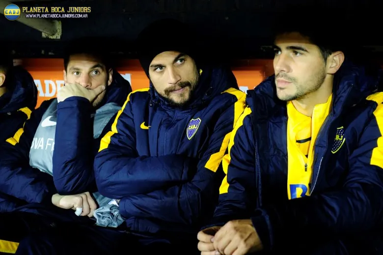 Osvaldo, en el banco ante Nacional.