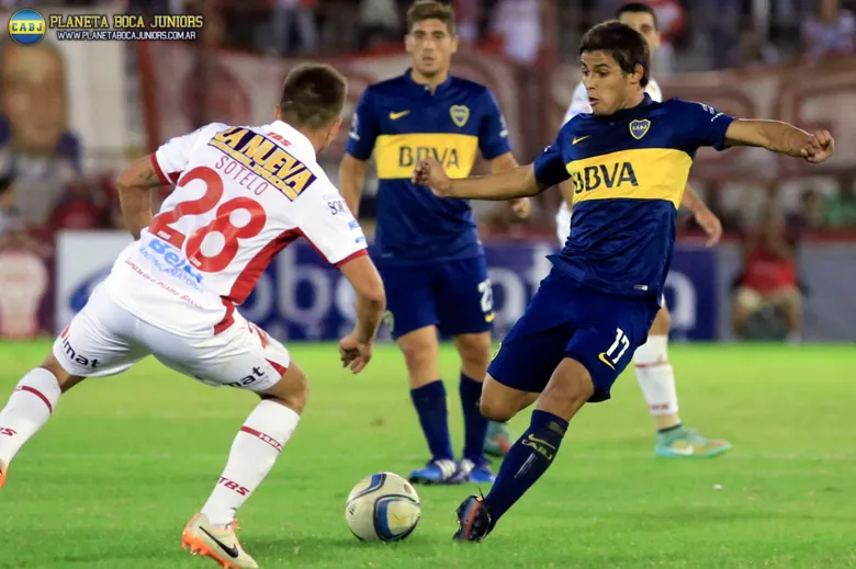 Meli, en el último encuentro ante el Globo.