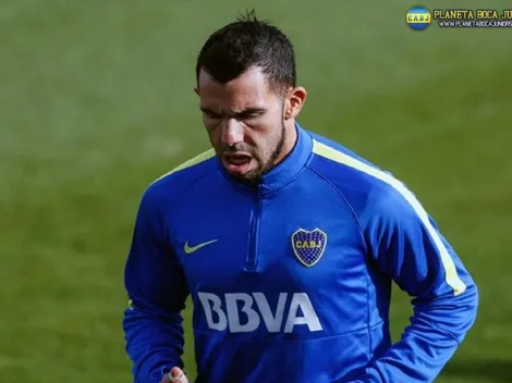 Boca ya prueba a su delantera: Tevez, Benedetto y Bou