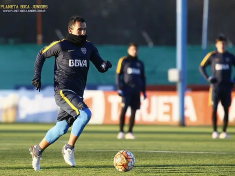 Rodó la pelota en Ezeiza