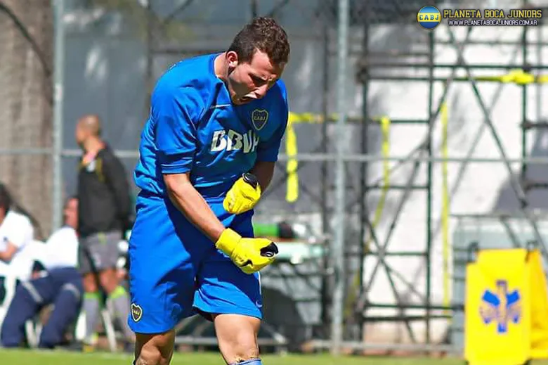 El arquero que se convierte en una nueva promesa. Foto: Prensa C.A.B.J.