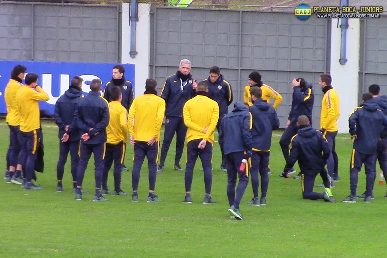 Boca volvió al trabajo.