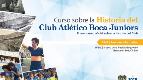 Boca dictará cursos de historia