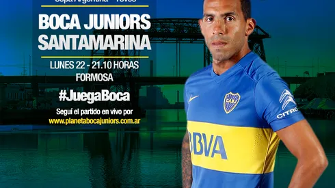 En vivo: Boca Juniors - Santamarina