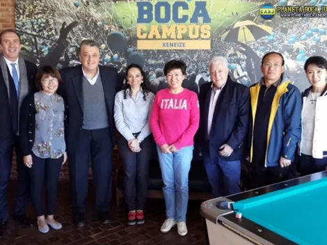 Boca crea nuevas relaciones con China