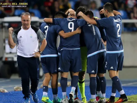 Calleri le dio la victoria a Argentina