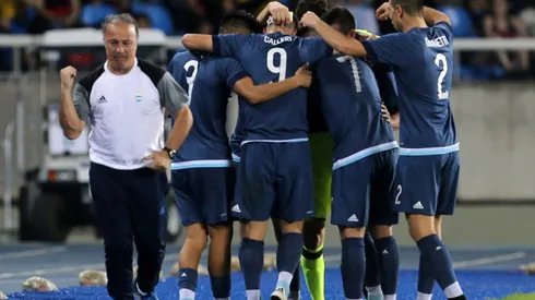 Calleri le dio la victoria a Argentina