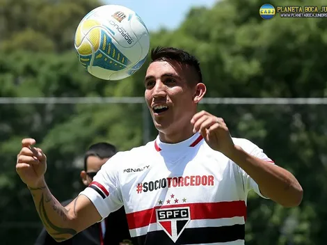 Centurión: "Mi sueño desde que empecé en el fútbol fue jugar en Boca"