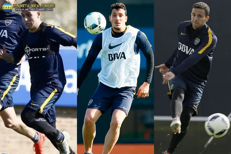 Solis, Castellani y Jara son los más destacados. Foto: Prensa C.A.B.J.