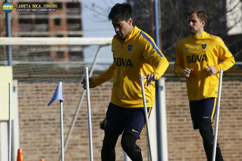El mediocampista se refirió a su continuidad. Foto: Prensa C.A.B.J.
