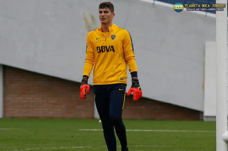 Werner en su primera práctica. Foto: Prensa C.A.B.J.