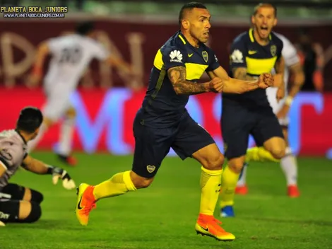 Tevez: "La gente de Boca siempre me hace muy feliz"