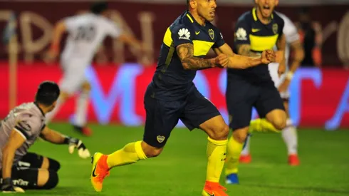 Tevez: "La gente de Boca siempre me hace muy feliz"